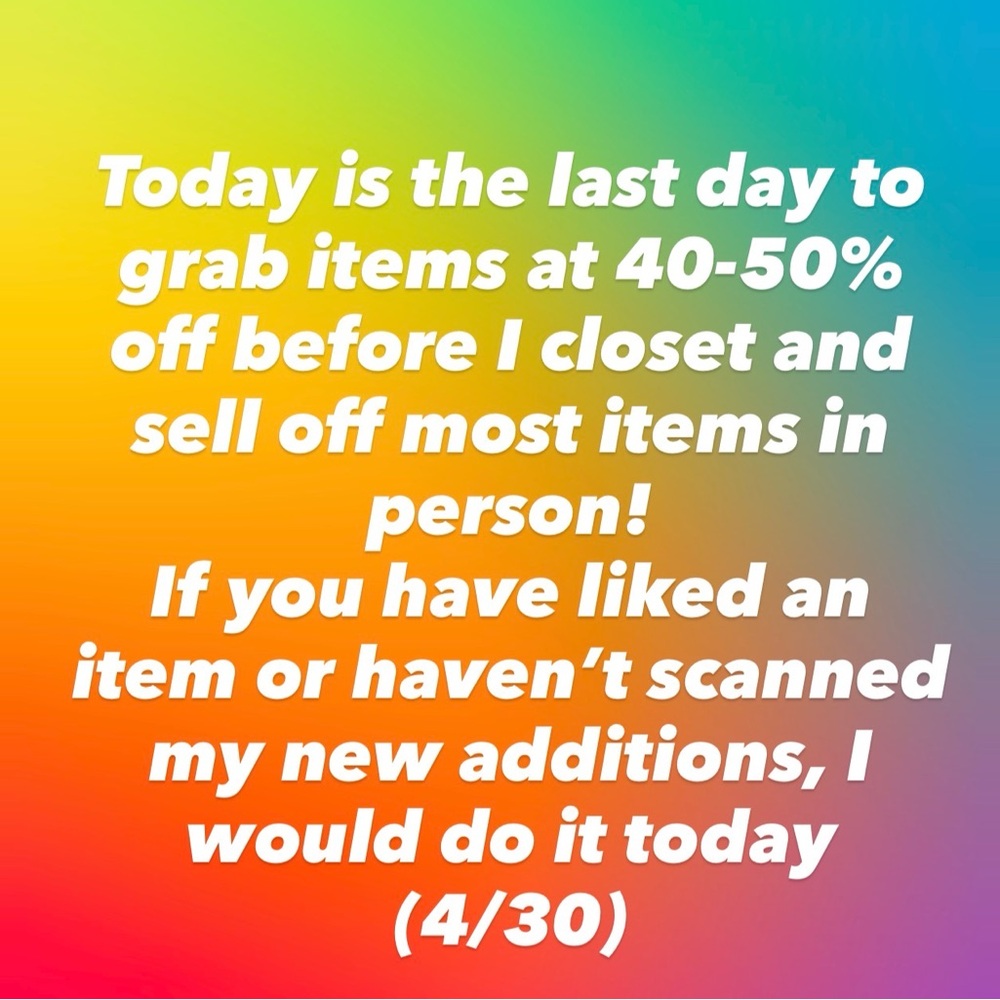 Closing Sale!!!